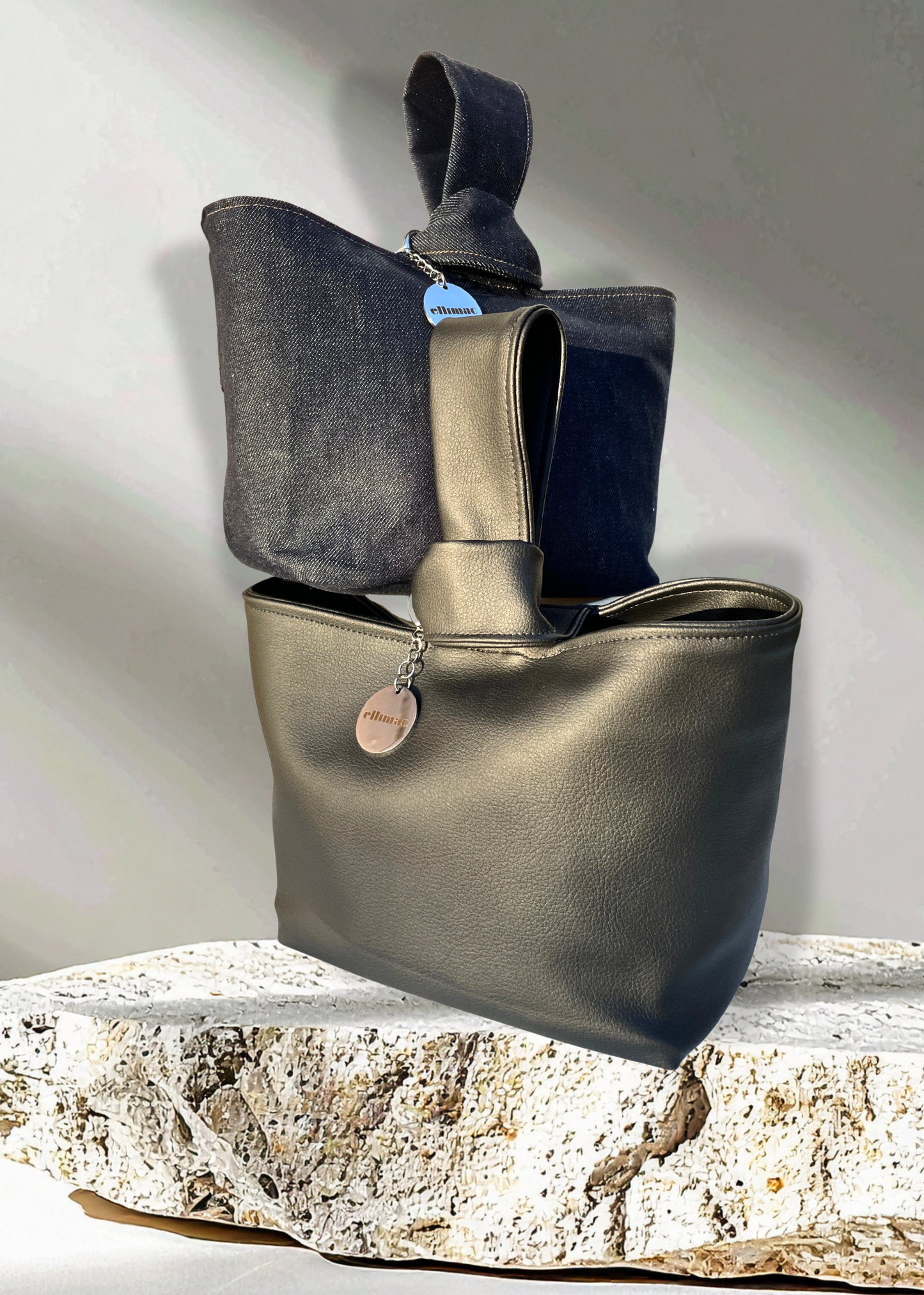 Ora Bag Frost Pack (Cactus Leather & Denim)
