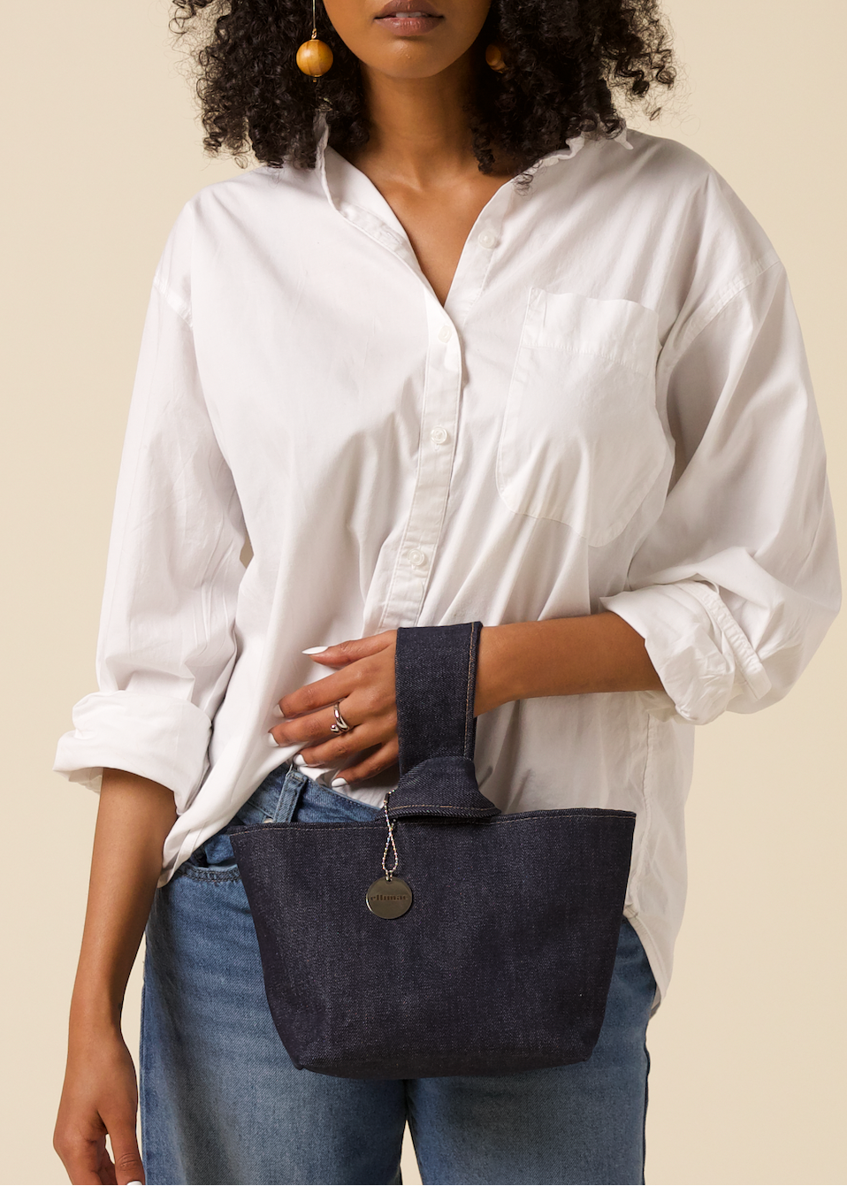 Ora Bag Frost Pack (Cactus Leather & Denim)