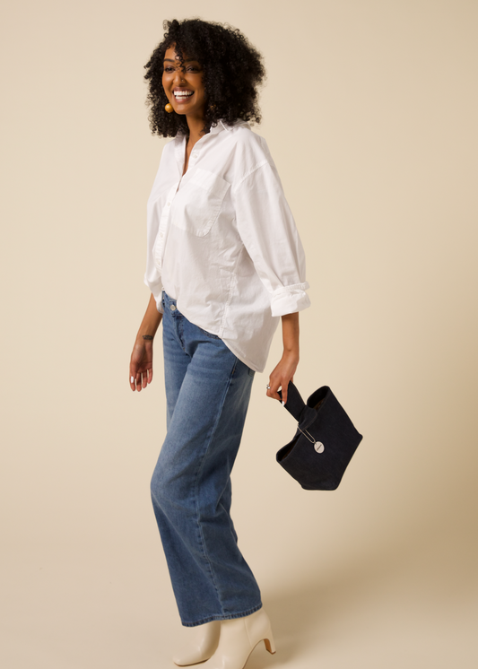 Ora Bag Winter Pack (Cactus Leather & Denim)