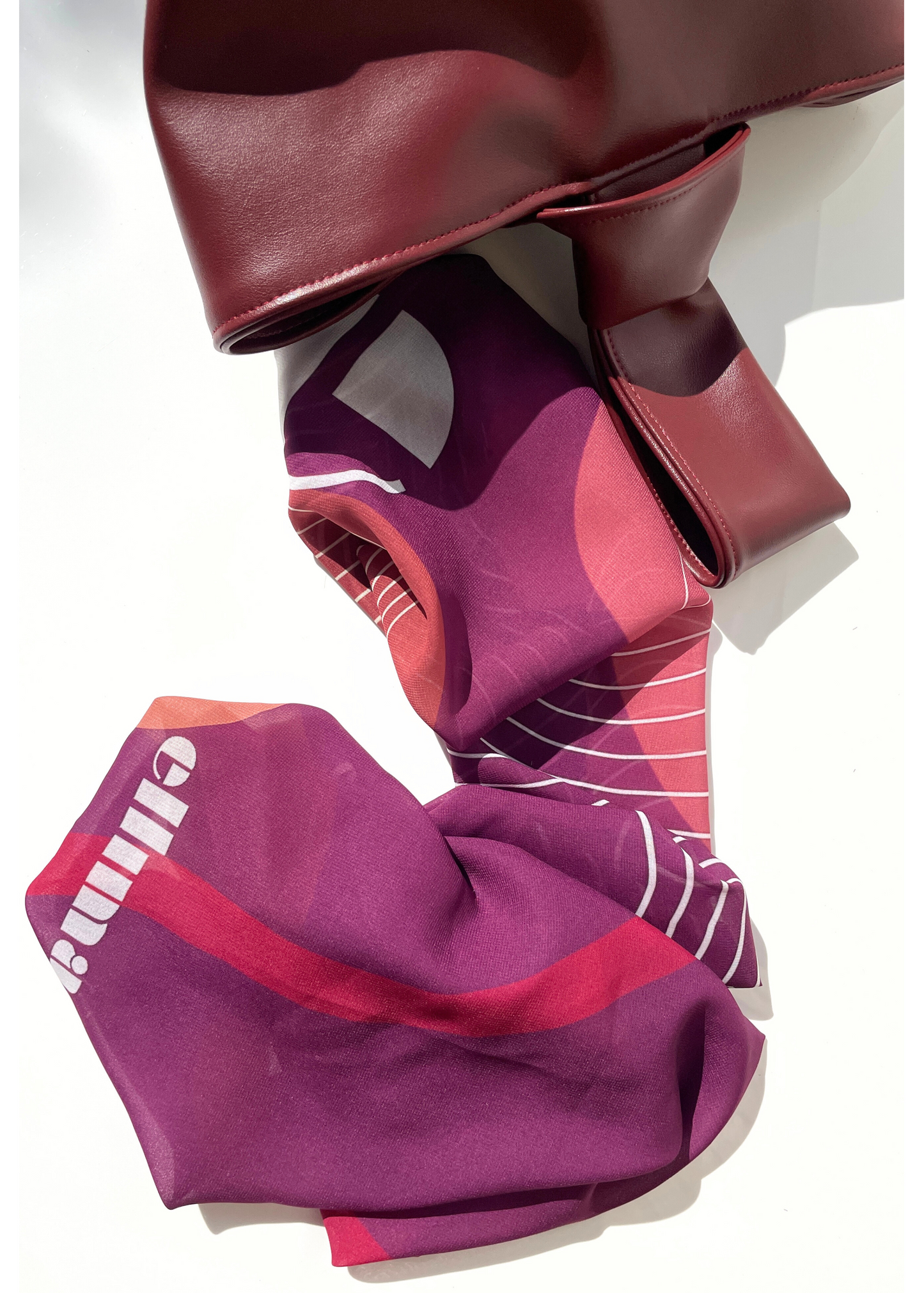 Pomegranate Plush Scarf