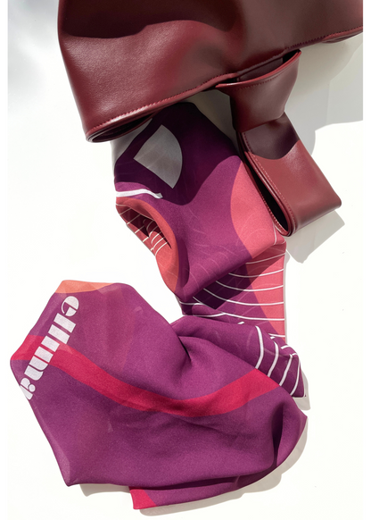 Pomegranate Plush Scarf