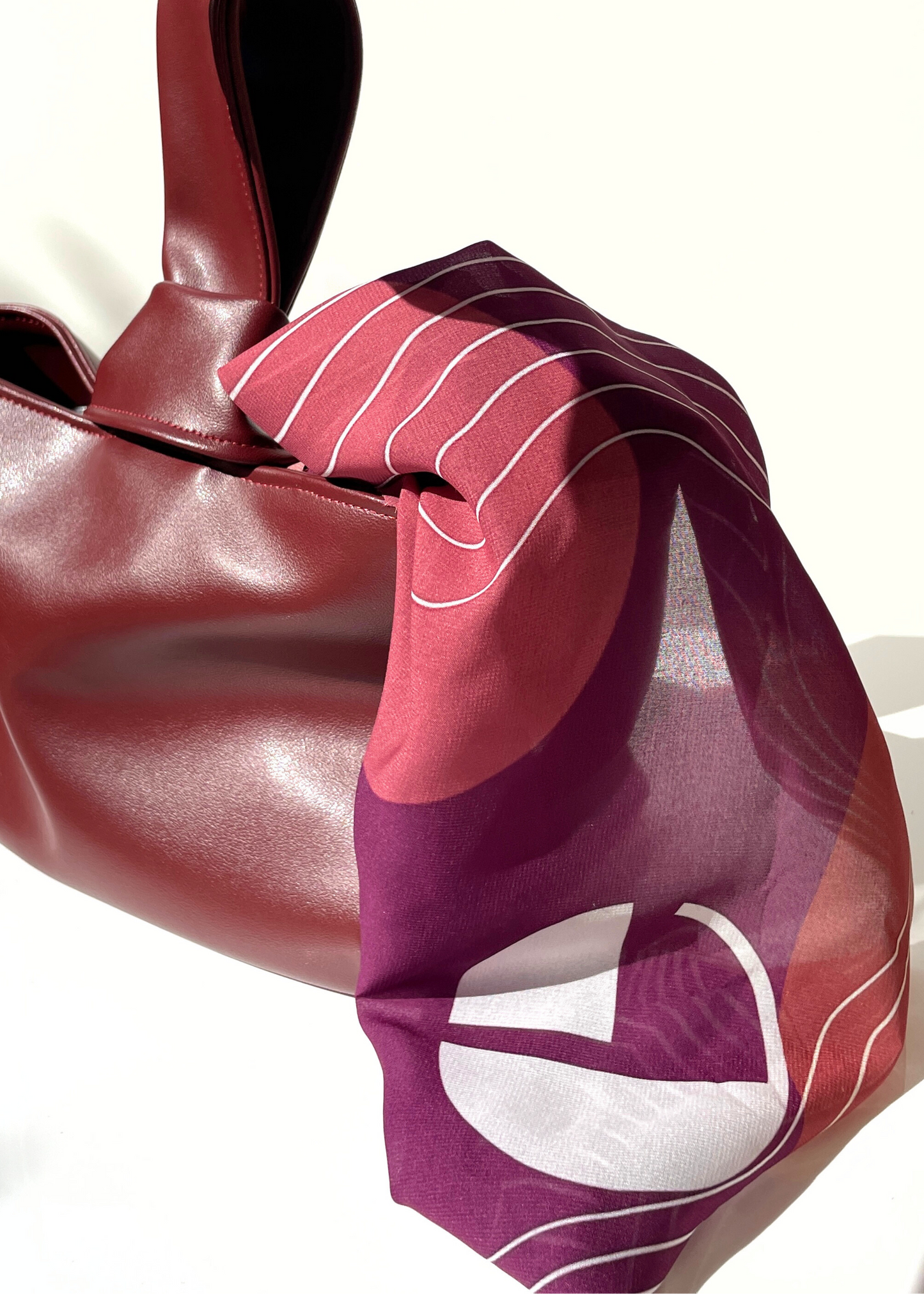 Pomegranate Plush Scarf