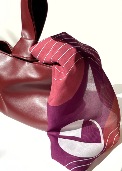 Pomegranate Plush Scarf